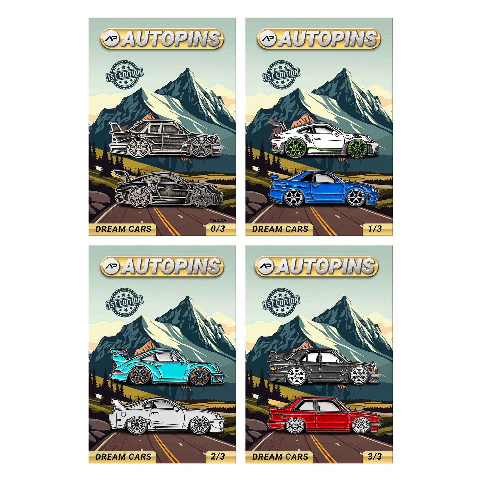 Dream Cars Full Set inkl. Chase